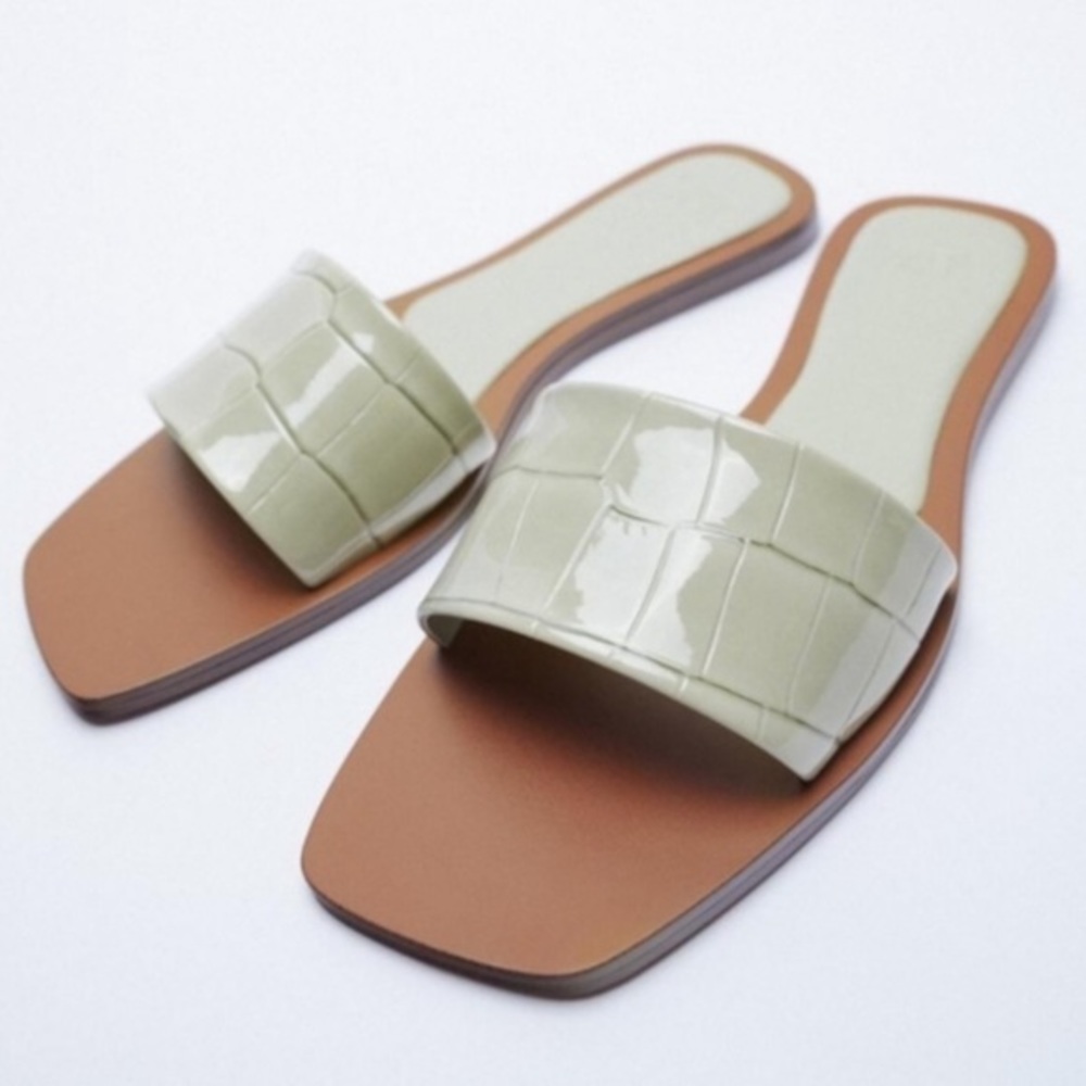 Zara Sandal Leather Size 8